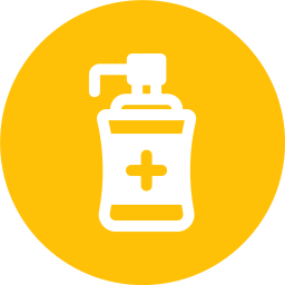 Antiseptic dispenser icon