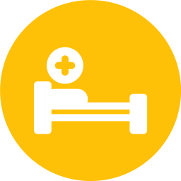 Hospital bed icon