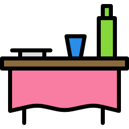 Dinner table icon