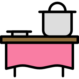 Dinner table icon