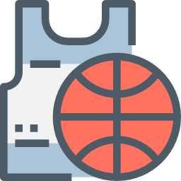 Basketball equipment icon