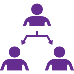 structure d'organisation Icône