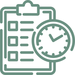 Time planning icon