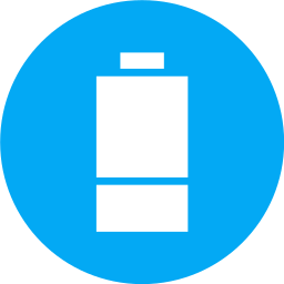 niedriger batteriestatus icon