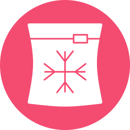 Ice bag icon