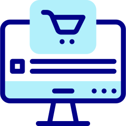 Online shop icon