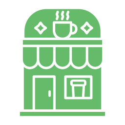 Coffee shop icon