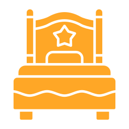 Single bed icon