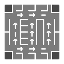 Evacuation plan icon