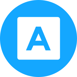 Letter A icon