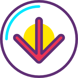 Down arrow icon