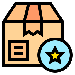 Delivery box icon