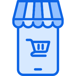 Online shop icon