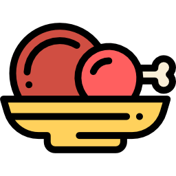 Fried chicken icon