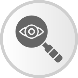 Magnifying glass icon