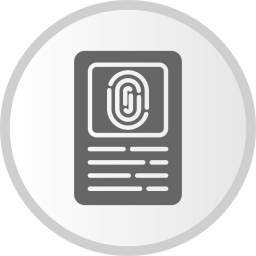 Fingerprint icon