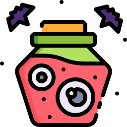 Eye jar icon