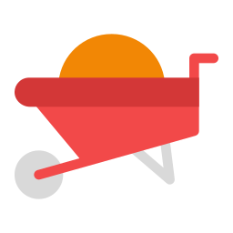 Wheelbarrow icon