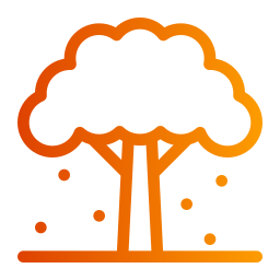 Autumn tree icon