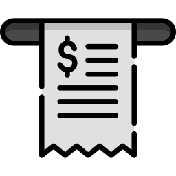 Receipt icon