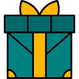 Gift box icon