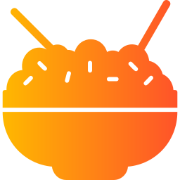 Rice bowl icon