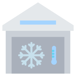 Cold storage icon