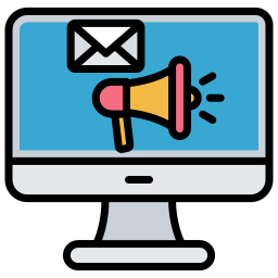 Email marketing icon