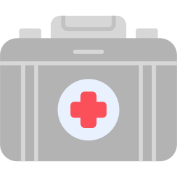 First aid kit icon