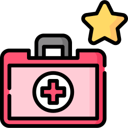 First aid kit icon