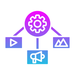 gestion de contenu Icône