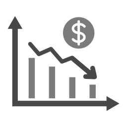 profit et perte Icône