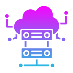 Cloud server icon