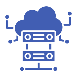 Cloud server icon