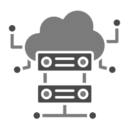 Cloud server icon