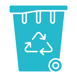 Recycling bin icon