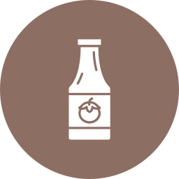 Ketchup bottle icon