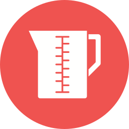 Measuring jug icon