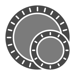 assiette Icône