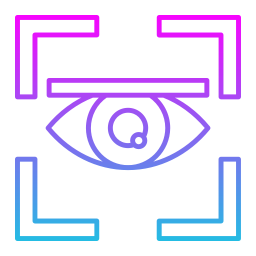 scanner oculare icona