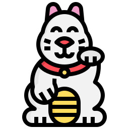 Maneki neko icon