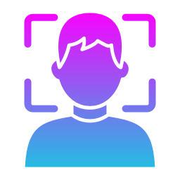 Face scanner icon