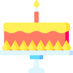 Birthday cake icon