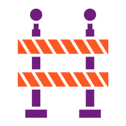 Road Barrier icon