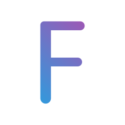 Letter f icon