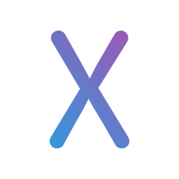 Letter x icon