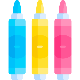 des crayons Icône