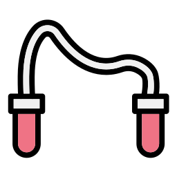 Jumping rope icon