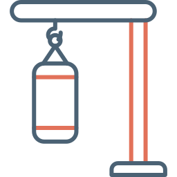 Боксерский мешок иконка