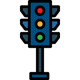 Traffic lights icon